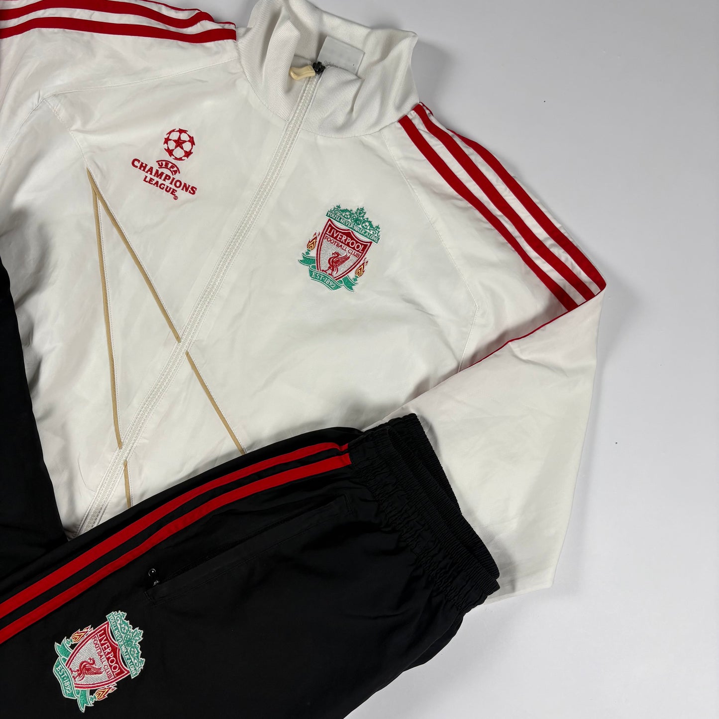 Adidas x Liverpool FC Vintage Premium Tracksuit 2007/08 | M