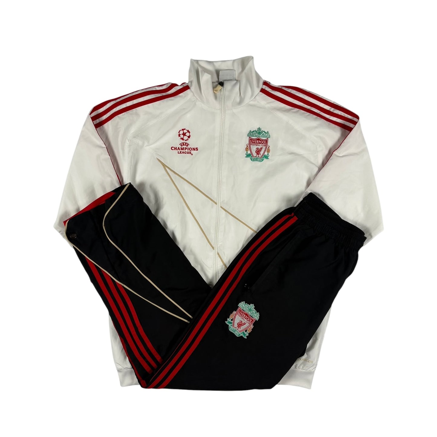 Adidas x Liverpool FC Vintage Premium Tracksuit 2007/08 | M